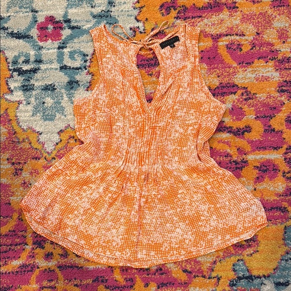 Orange Sanctuary Tank Top - Picture 1 of 6